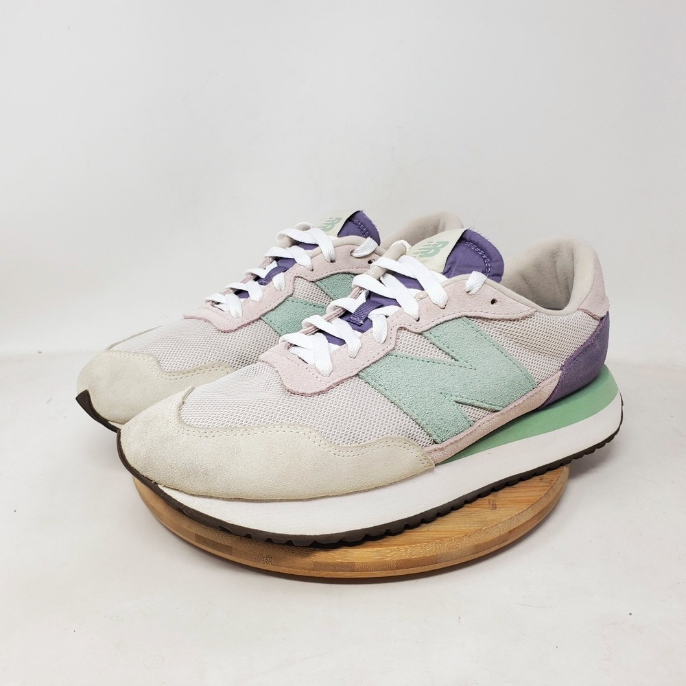 New Balance 237 Shoes Womens 11 Retro Sneaker Colorful Chunky Lace‎ Up Low - Picture 2 of 11